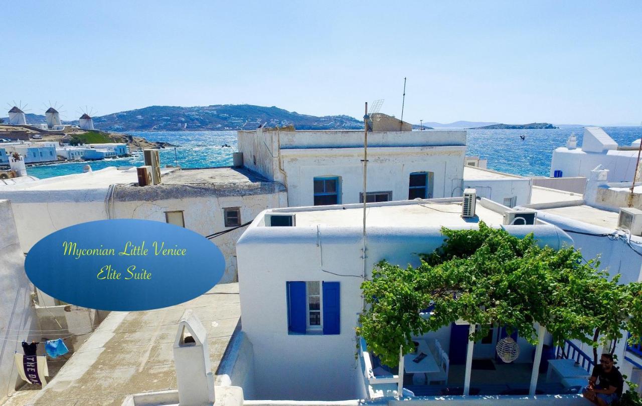 Myconian Little Venice Elite Suites With Sea View Mykonos Town Extérieur photo